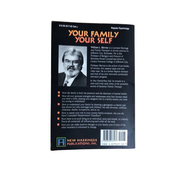 Your Family Your Self Paperback Book By William L. Blevins Self Help Nonfiction - Picture 2 of 6
